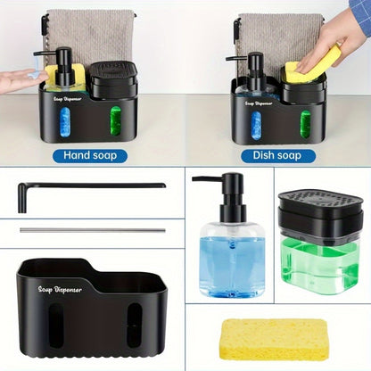 4-in-1 Soap Dispenser & Sink Organizer