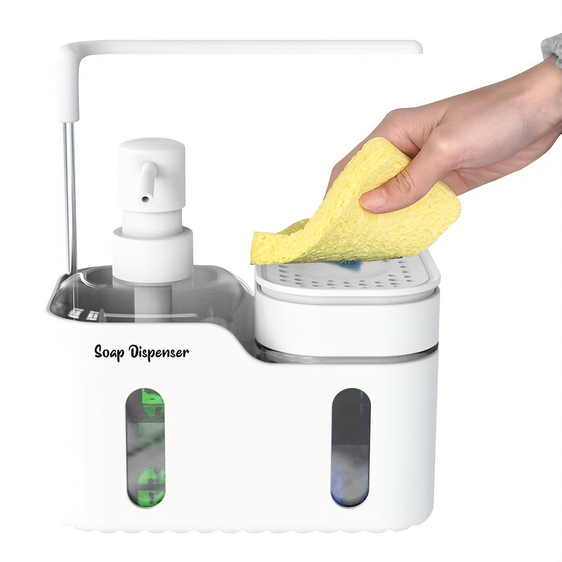 4-in-1 Soap Dispenser & Sink Organizer