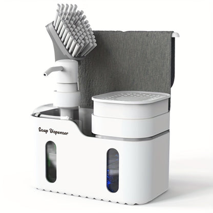 4-in-1 Soap Dispenser & Sink Organizer